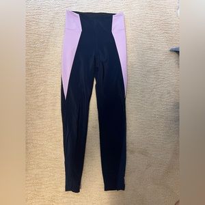Heroine Sport Ribbed Legging with Mesh Side Panel